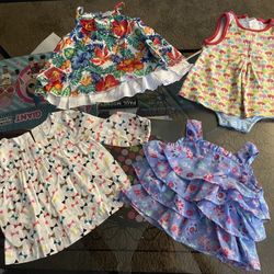  ✨ 4-Piece Baby 6 Months Girl Dress Set - Perfect for Spring/Summer! ✨