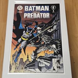 Batman Versus Predator #1 Cover C Regular Format