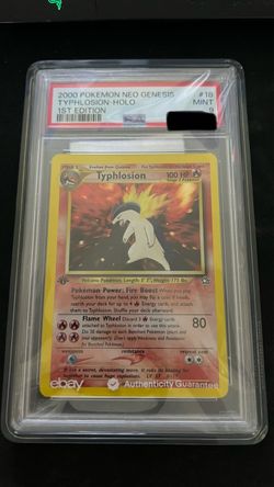 Psa 9 Typhlosion English