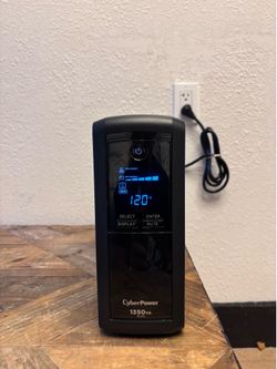 CyberPower CP1350AVRLCDa 1350VA Battery Backup UPS – Fully Tested
