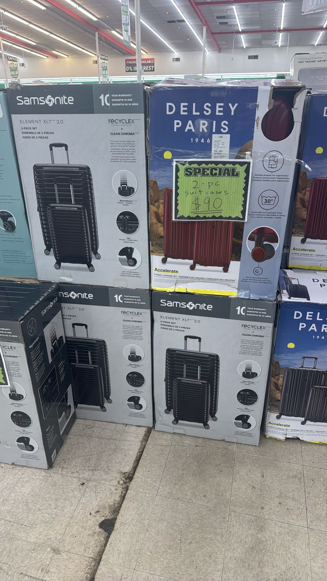 2 Pc Suitcase