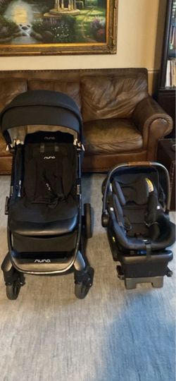Nuna car seat, stroller