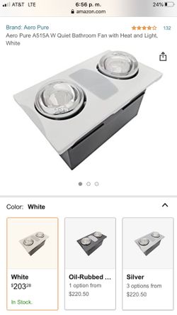Aero Pure Heat,Fan ,light