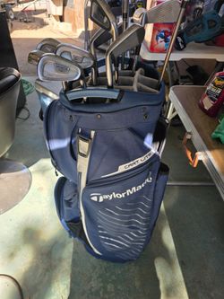 Taylormade, mizuno clubs