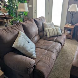 Two Sofas & Recliner/Rocker 