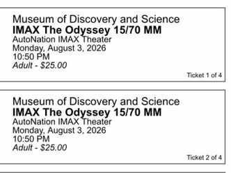 The Odyssey iMax 70mm AutoNation IMAX
