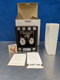 Disney Mickey & Minnie Through the Years 70th Anniversary Watch Set