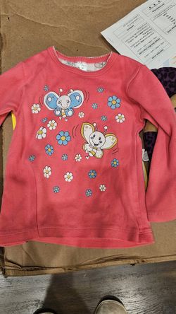 Long Sleeve T-shirts, 4 Pants, 4t-5t Girl Clothes