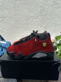 Size 7y Kids / Women’s 8.5 - Air Jordan 14 Retro 2025 Ferrari - Red