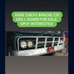 Chevy C10 Grill Cattle Guard Accessory