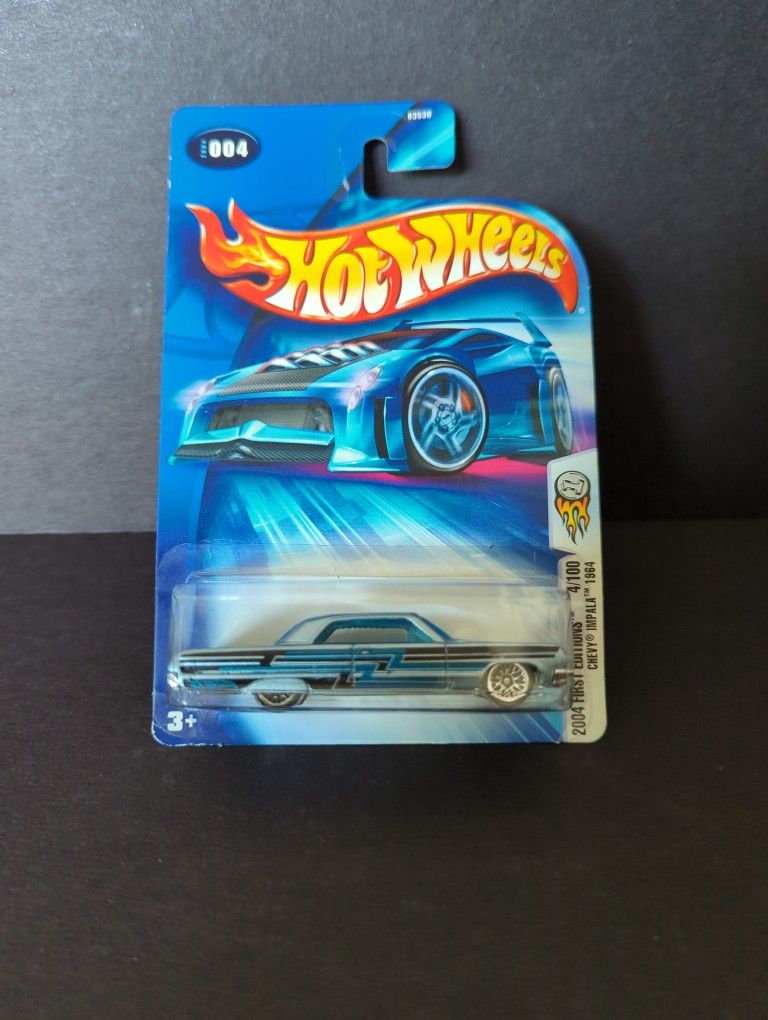 Hot Wheels 2004 First Editions Chevy Impala 1964
