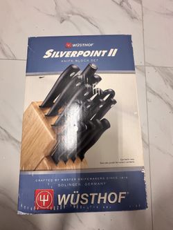 Wusthof Silverpoint II 10-Piece Knife Block Set — New Sealed