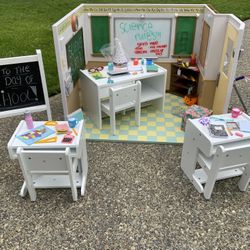 Our Generation Awesome Academy School Room for 18 in Dolls And American Girl Dolls