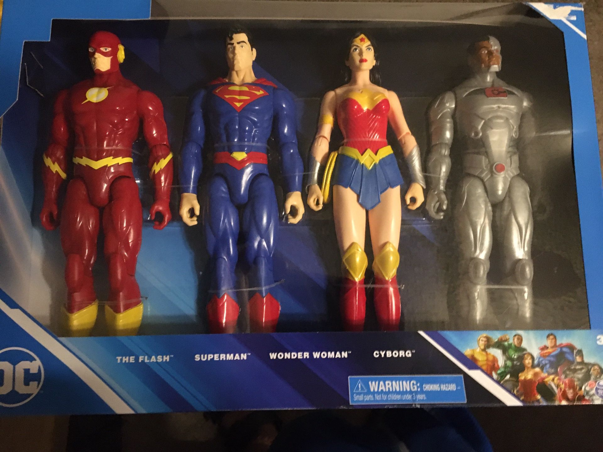 12” Action Figures 4pk Brand New