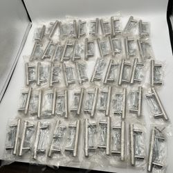 50x Kitchen Cabinet Pulls, 2.5" center, Stainless Steel