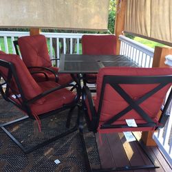 Outdoor Chairs And Table