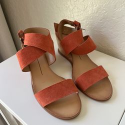 SUEDE Wedge Sandals