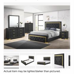 Bed frame & dresser