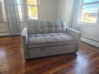 Antetek 3 in 1 Convertible Sleeper Sofa Bed