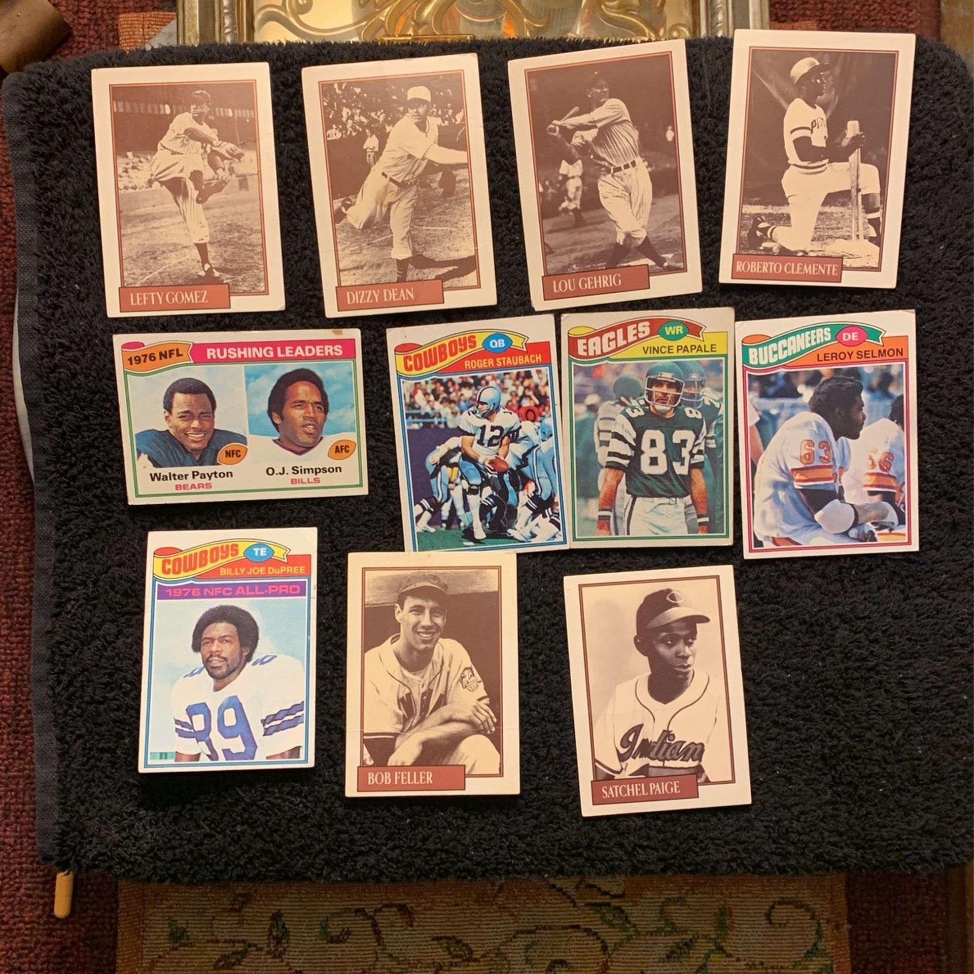 Baseball And Football Cards