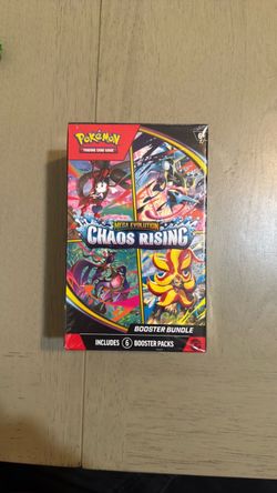 Pokemon TCG Mega Evolution Chaos Rising Booster Bundle