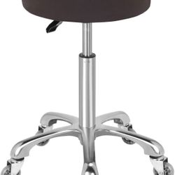 Swivel Stool Chair Adjustable Height,Heavy Duty Hydraulic Rolling Metal Stool for Kitchen,Salon,Bar,Office,Massage