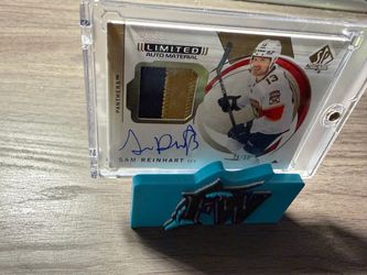 2024-25 Upper Deck Limited Auto Material Sam Reinhart 38/ 50