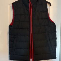 Reversible Vest Navy Blue/Red
