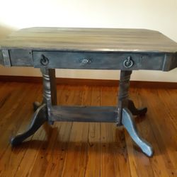 Hand Painted Vintage Writing Desk 