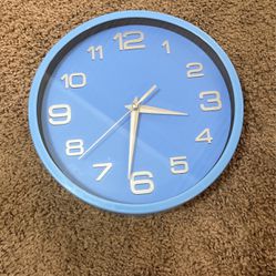 Blue Clock 