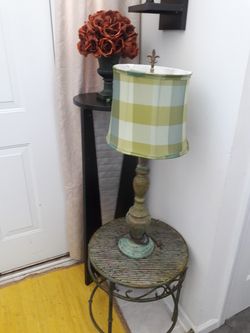 😊Vintage Candlestick Lamp, Homestaging Inventory Item