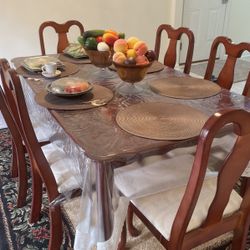 Dining Table With 6 Chairs 