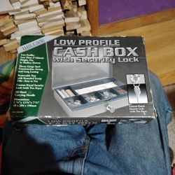 Metal Cash Box New