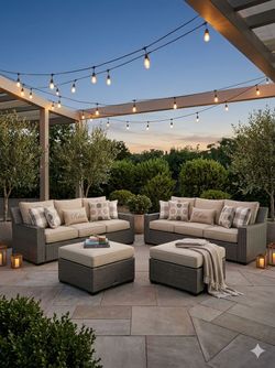 Costco quality patio furniture luxury deep seating cushions Sunbrella quality patio furniture brand new patio furniture set patio couches brand new in