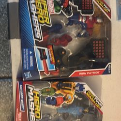 Superhero Smasher, Blasting Canon, Iron Man And Hero, Smasher Out About Drift