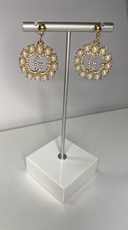 GG Inspired Drop Earrings