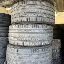 Vendo 285/40/R20 continental las 4 llantas por $180