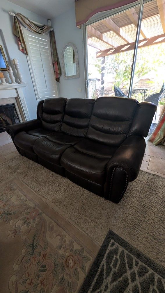 2-Piece Reclining Sofa Set – Great Condition – $450 (OBO)