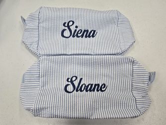 Custome Name On Makeup Bag