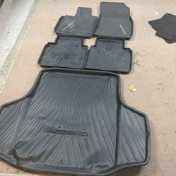 Honda accord all weather floor mats 
