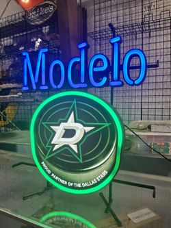 Modelo Dallas Stars LED neon sign