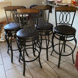 4 Stools For Sale 
