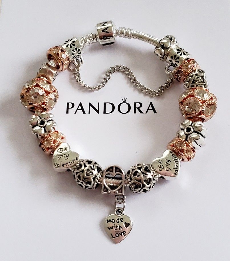 Pandora Charm Bracelet With Charms