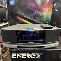 Bose Wave SoundTouch Music System IV, Works with Alexa, Platinum Silver Excellent Condition 