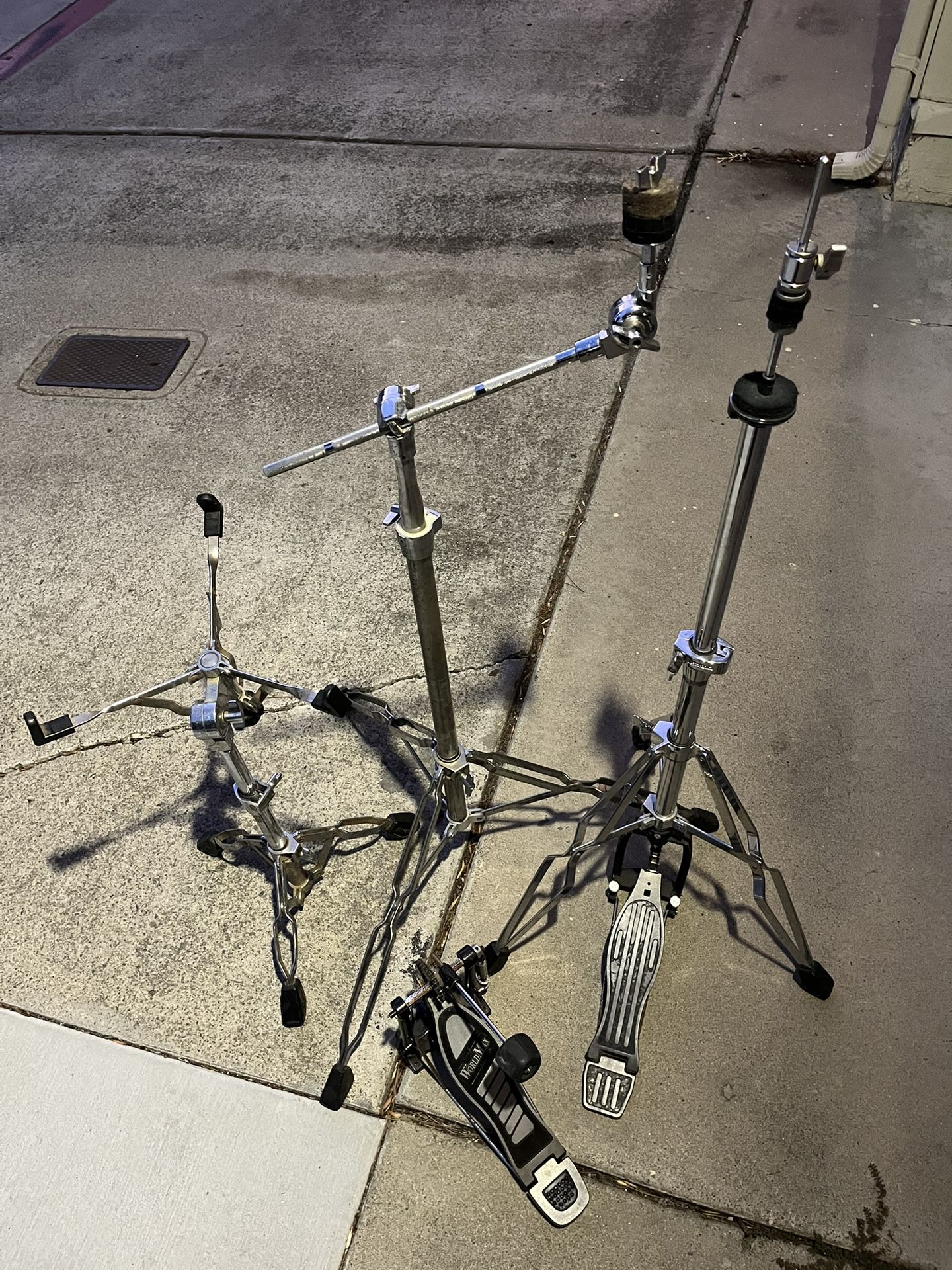 Drum Hardware Set, Heavy Duty, Great Deal. Cymbal