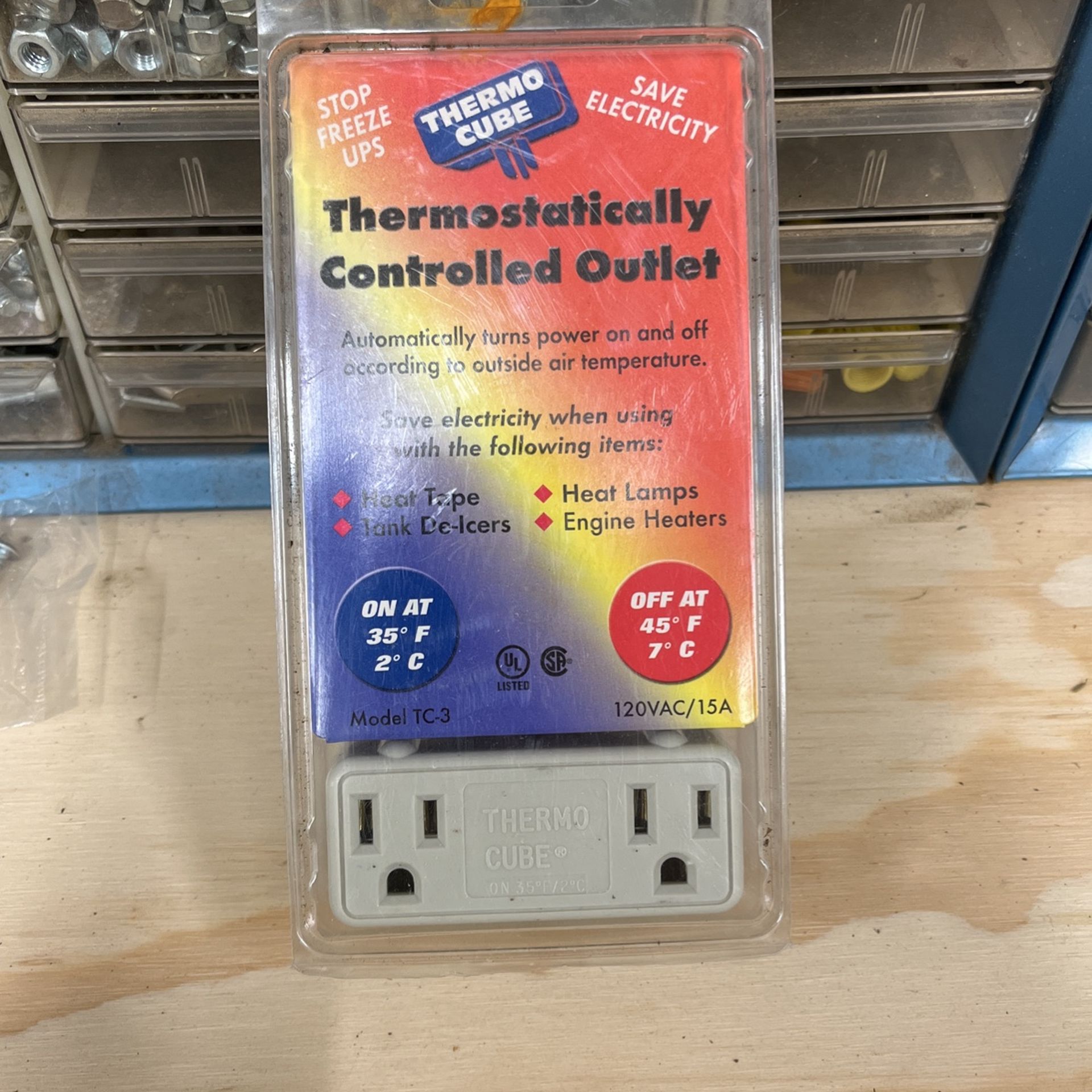 Thermostatically Controlled Outlet