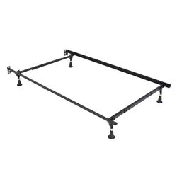 Metal Bed Frame Adjustable To Twin/Full Size Holds Up To 1000 lb. Distributed Weight 63” L. Delivery Available