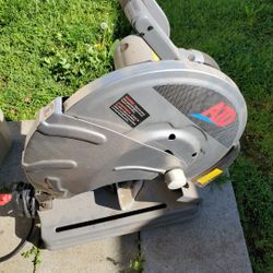 ATD chop saw with lazer guide