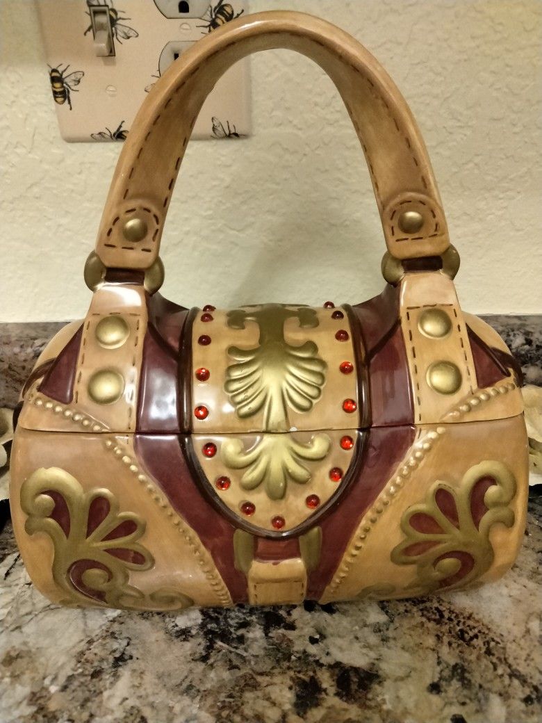 Very Rare Vintage Purse Cookie Jar