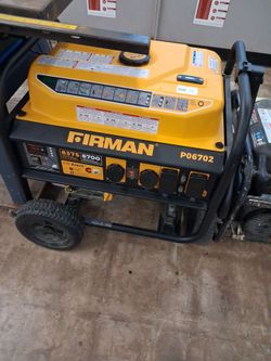 Portable Gas-Powered Generator with Wheel Kit